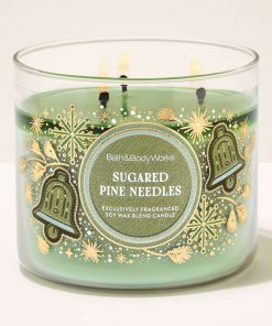 Sugared Pine Needles 3-Wick Candle