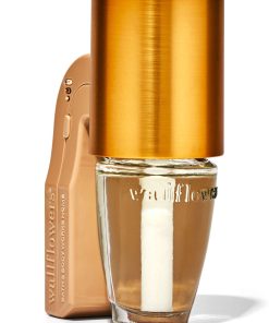 Metallic Brass Cylinder Wallflowers Scent Control? Fragrance Plug