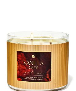 Vanilla Caf?? 3-Wick Candle