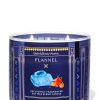 Flannel 3-Wick Candle