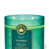Flannel 3-Wick Candle