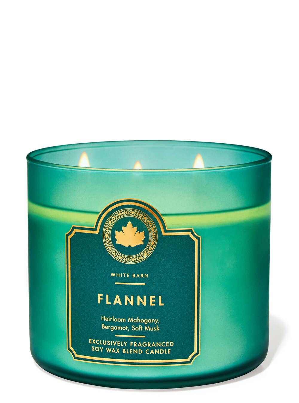 Flannel 3-Wick Candle