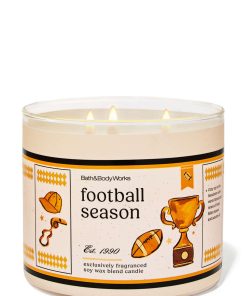 Football Season 3-Wick Candle