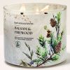 Balsam Firewood 3-Wick Candle