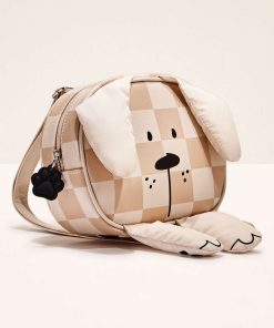 Checkered Dog Mini Backpack
