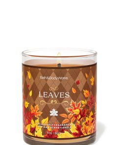 Leaves Single Wick Candle