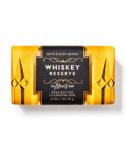 Whiskey Reserve Shea Butter Cleansing Bar