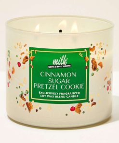 Cinnamon Sugar Pretzel Cookie 3-Wick Candle