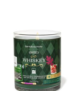 Sweet Whiskey Single Wick Candle