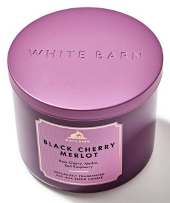 Black Cherry Merlot 3-Wick Candle