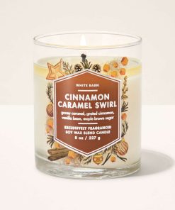 Cinnamon Caramel Swirl Single Wick Candle