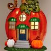 Pumpkin House Nightlight Wallflowers Fragrance Plug
