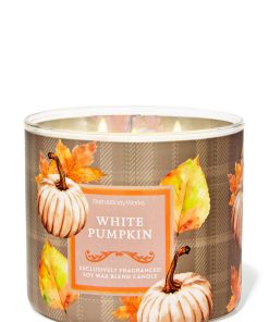 White Pumpkin 3-Wick Candle