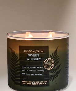 Sweet Whiskey 3-Wick Candle