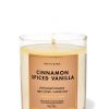 Cinnamon Spiced Vanilla Single Wick Candle