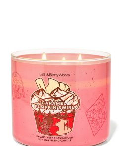 Caramel Pumpkin Swirl 3-Wick Candle