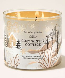 Cozy Winter Cottage 3-Wick Candle