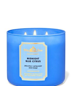 Midnight Blue Citrus 3-Wick Candle