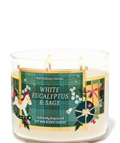 White Eucalyptus & Sage 3-Wick Candle