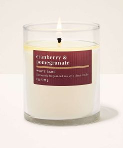 Cranberry & Pomegranate Single Wick Candle