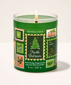 Fresh Balsam Single Wick Candle