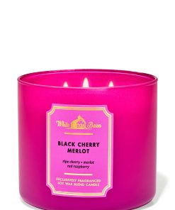 Black Cherry Merlot 3-Wick Candle