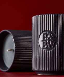 Mahogany Teakwood High Intensity Single Wick Candle