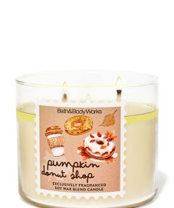 Pumpkin Donut Shop 3-Wick Candle
