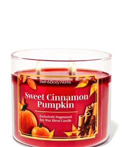 Sweet Cinnamon Pumpkin 3-Wick Candle