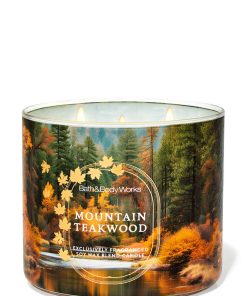Mountain Teakwood 3-Wick Candle