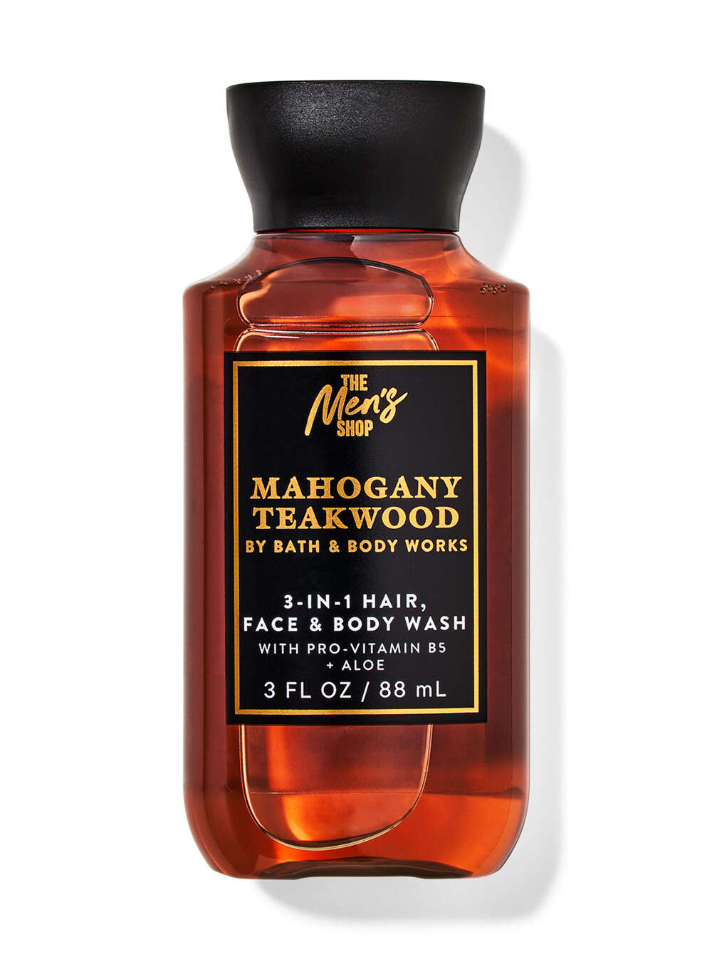 Mahogany Teakwood Travel Size Body Wash