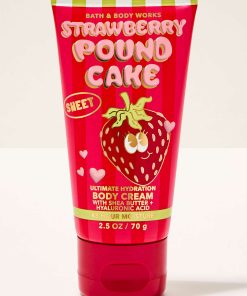 Strawberry Pound Cake Travel Size Ultimate Hydration Body Cream