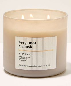 Bergamot & Musk 3-Wick Candle