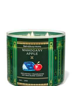 Mahogany Apple 3-Wick Candle