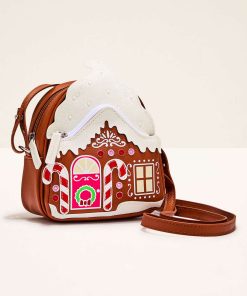 Gingerbread House Cross Body Bag