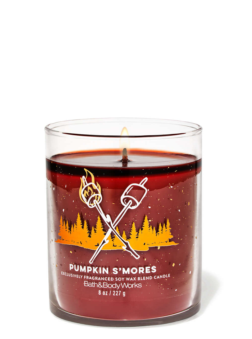 Pumpkin S’mores Single Wick Candle