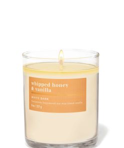 Whipped Honey & Vanilla Single Wick Candle