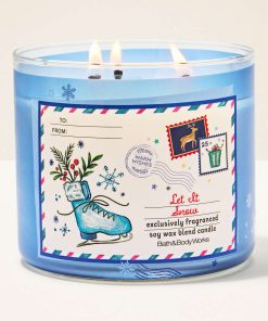 Let it Snow 3-Wick Candle