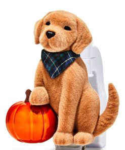 Dog with Pumpkin Adjustable Wallflowers Scent Control? Fragrance Plug