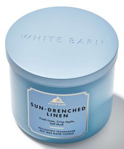 Sun-Drenched Linen 3-Wick Candle