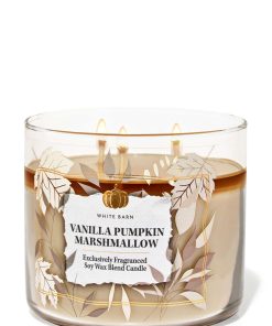 Vanilla Pumpkin Marshmallow 3-Wick Candle