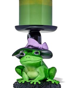 Magical Frog Pedestal 3-Wick Candle Holder