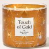 Touch of Gold 3-Wick Candle