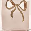 Gold Bow Gift Bag