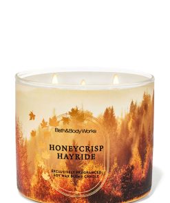 Honeycrisp Hayride 3-Wick Candle