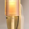 Champagne Sparkly Fluted Nightlight Wallflowers Scent Control? Fragrance Plug