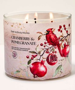 Cranberry & Pomegranate 3-Wick Candle