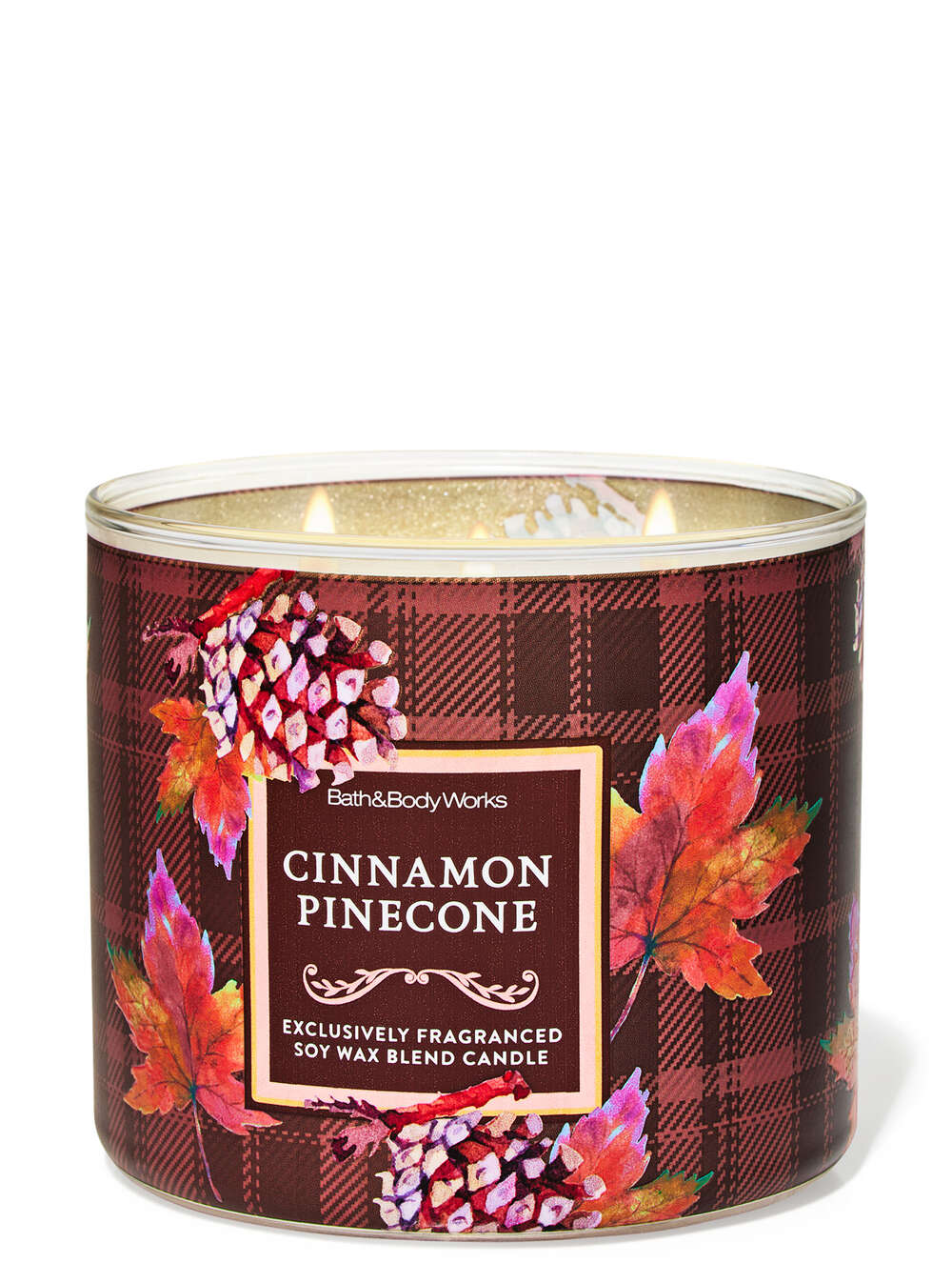Cinnamon Pinecone 3-Wick Candle