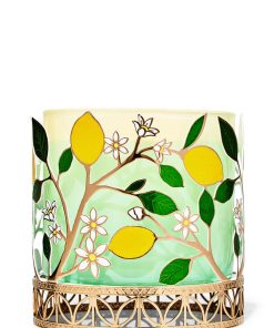 Lemons 3-Wick Candle Holder