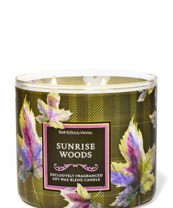 Sunrise Woods 3-Wick Candle